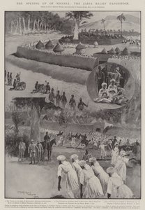 ナイジェリアの開放、ザリア救済遠征 作： Henry Charles Seppings Wright